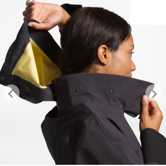 THE NORTH FACE Women's cryos 3L big GTX jacket GORETEX Black Hooded Coat S - Picture 7 of 16